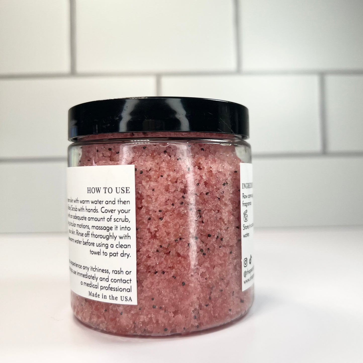 Strawberry Jam Scrub